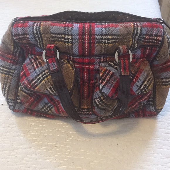 Vera Bradley Handbags - Vera Bradley Plaid Fabric Purse